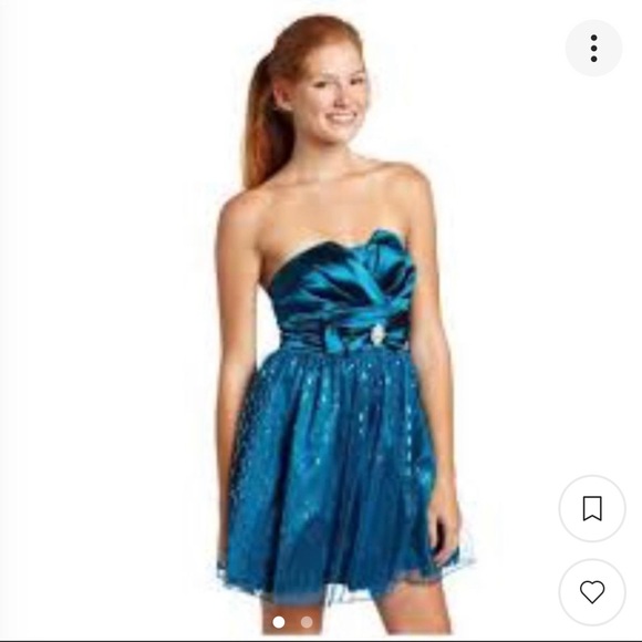 Trixxi (Macy’s Juniors) Mini Prom Dress - Picture 3 of 3